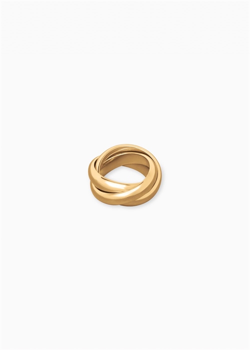 LIE STUDIO THE SOFIE RING GOLDPLATED